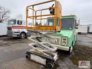 lot 73 image: Haulotte HB1430 scissor lift. Unit does not d...