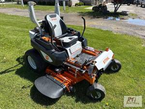 lot 88 image: New Stihl RZ 760i commercial zero turn mower,...