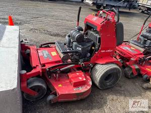 lot 93 image: Gravely ProStance stand on mower. 1583 hours....
