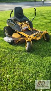 lot 94 image: Cub Cadet RZT 50 zero turn mower. 277 hours. ...