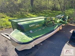 lot 106 image: Krone EasyCut R 320CV 10ft disc mower. 3-poin...
