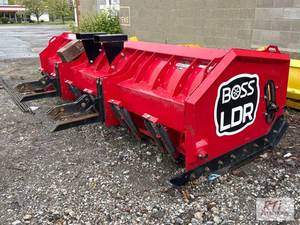 lot 116 image: BOSS Snowplow LDR 14 foot box plow. Used for ...