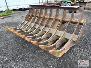 lot 118 image: Root rake. Approximately 10 ft width. Previou...
