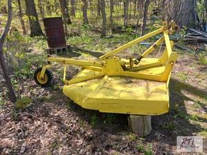 lot 129 image: 5FT Brush Mower. 3-Point mounted. Works. The ...