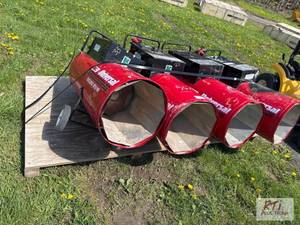 lot 139 image: (4) Universal 700,000 BTU portable heaters. I...