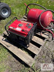 lot 140 image: Predator small gas generator with Central Pne...