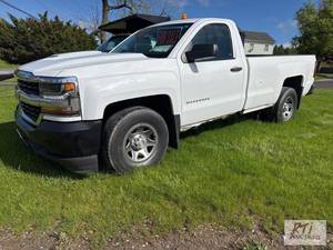 lot 5 image: 2016 Chevy Silverado 1500 regular cab pickup....
