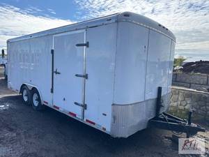 lot 19 image: 2016 Atlas TA enclosed trailer. VIN . 20ft ...