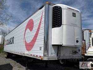 lot 29 image: 2008 Great Dane 53 ft reefer trailer. GVWR 68...