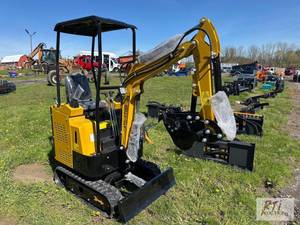 lot 5 image: ATS RT15R mini excavator with 16in digging bu...