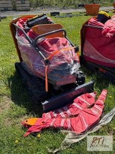lot 8 image: LandHonor mini excavator with backfill blade,...