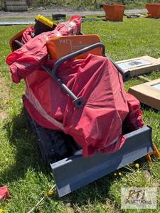 lot 11 image: LandHonor mini excavator with backfill blade,...