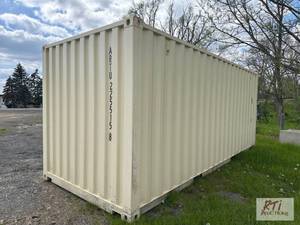 lot 13 image: Single trip 20ft shipping container, 8.5ft ta...