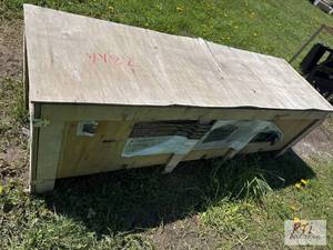 lot 48 image: SDLanch 141in x 236in x 100in steel carport w...