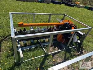 LandHonor hydraulic chain trencher for skid l...