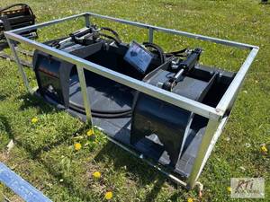 lot 58 image: Wolverine 6ft dual cylinder low sided grapple...