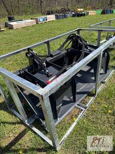 lot 69 image: LandHonor 6ft dual cylinder grapple bucket. ...