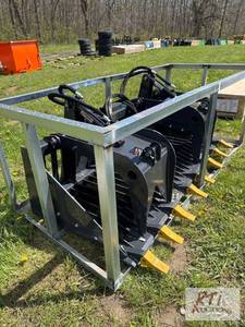 lot 70 image: LandHonor 6ft dual grapple rock bucket. MDI ...