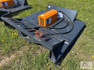lot 73 image: Wolverine 6ft hydraulic rotary mower for skid...