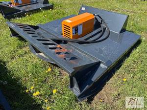 lot 75 image: Wolverine 6ft hydraulic rotary mower for skid...
