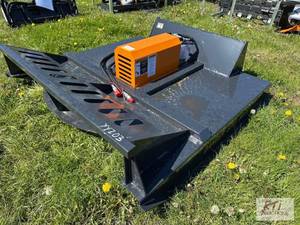 lot 76 image: Wolverine 6ft hydraulic rotary mower for skid...