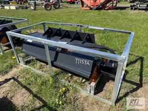 lot 83 image: LandHonor 6ft hydraulic rototiller for skid l...