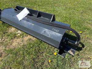 lot 89 image: Wolverine 6ft hydraulic rototiller for skid l...