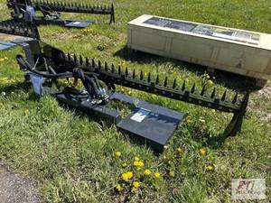 lot 97 image: Wolverine hydraulic sickle bar mower for skid...
