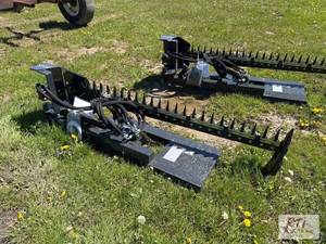 lot 98 image: Wolverine hydraulic sickle bar mower for skid...