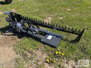 lot 99 image: Wolverine hydraulic sickle bar mower for skid...