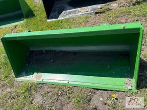 lot 101 image: Kivel 66in GP bucket with John Deere coupler....