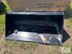 lot 110 image: Swict 60in GP bucket for skid loader. MDI It...