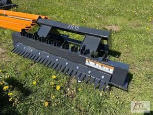 lot 112 image: 5ft ripper for skid loader. MDI Item is loca...
