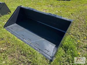 lot 128 image: Wolverine 66in GP bucket for skid loader. MD...