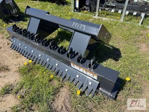 lot 129 image: Wolverine 6ft ripper for skid loader. MDI It...