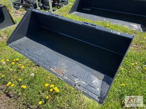 lot 131 image: Wolverine 78in GP bucket for skid loader. MD...