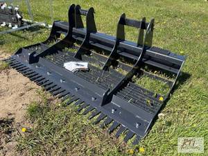 lot 132 image: Wolverine 78in land leveler. MDI Item is loc...