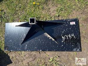 lot 142 image: Kivel hitch receiver for skid loader. MDI It...