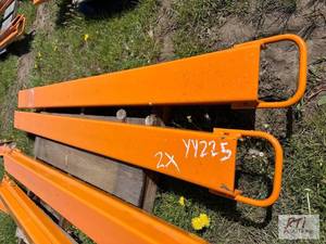 lot 152 image: 2X 7ft fork extensions. MDI Item is located ...