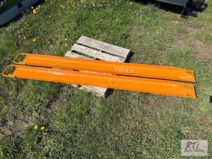 lot 156 image: 7ft fork extensions. MDI Item is located at ...