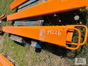 lot 161 image: 7ft fork extensions. MDI Item is located at ...