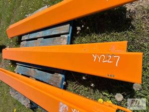 lot 162 image: 7ft fork extensions. MDI Item is located at ...