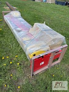 lot 179 image: AGT 2 post 10,000lb car lift with hydraulic p...