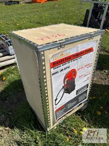 lot 185 image: LandHonor diesel fuel transfer pump with 49ft...