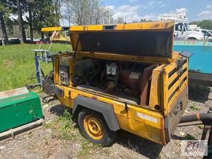 Atlas Corco case 85 Air compressor. Ran when ...