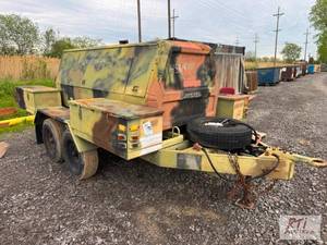 Ingersoll Rand towable air compressor. 7205 h...