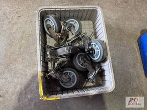 lot 56 image: Industrial caster wheels...