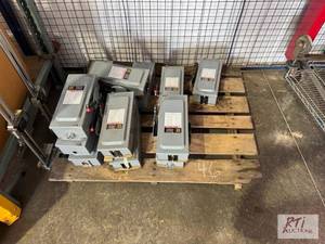 lot 59 image: Lot of square D safety switches...