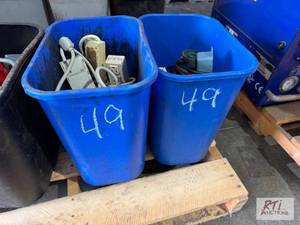 lot 62 image: Assorted power strips...