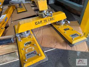 lot 73 image: Anver vacuum lifter. 75lb capacity...